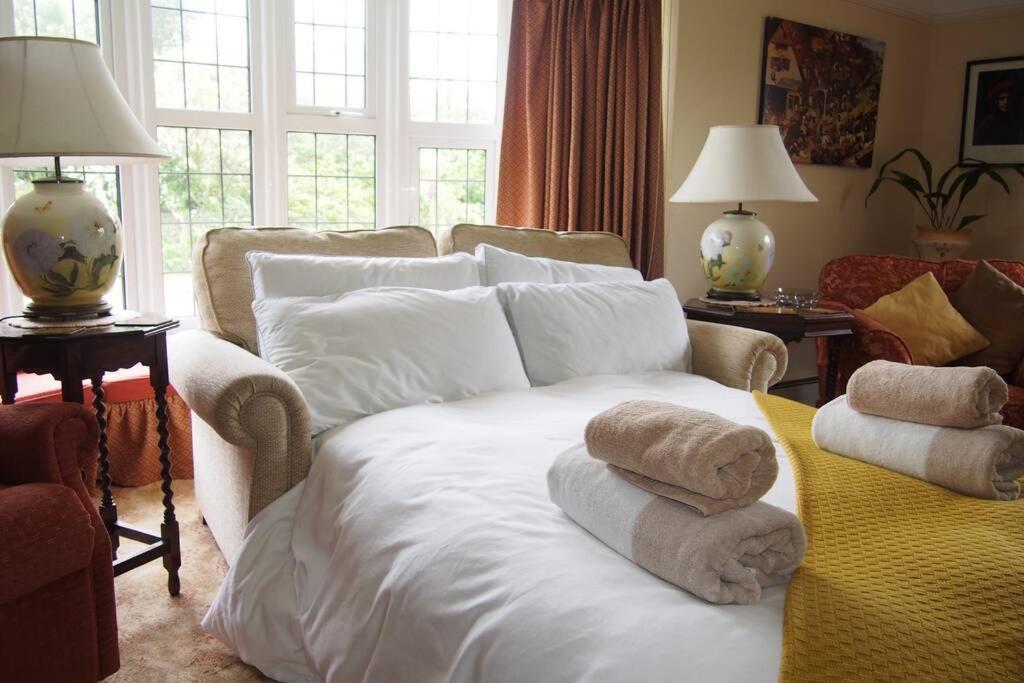 Hectors House Comfortable 4 Bed House In Mature Gardens Yelverton Esterno foto
